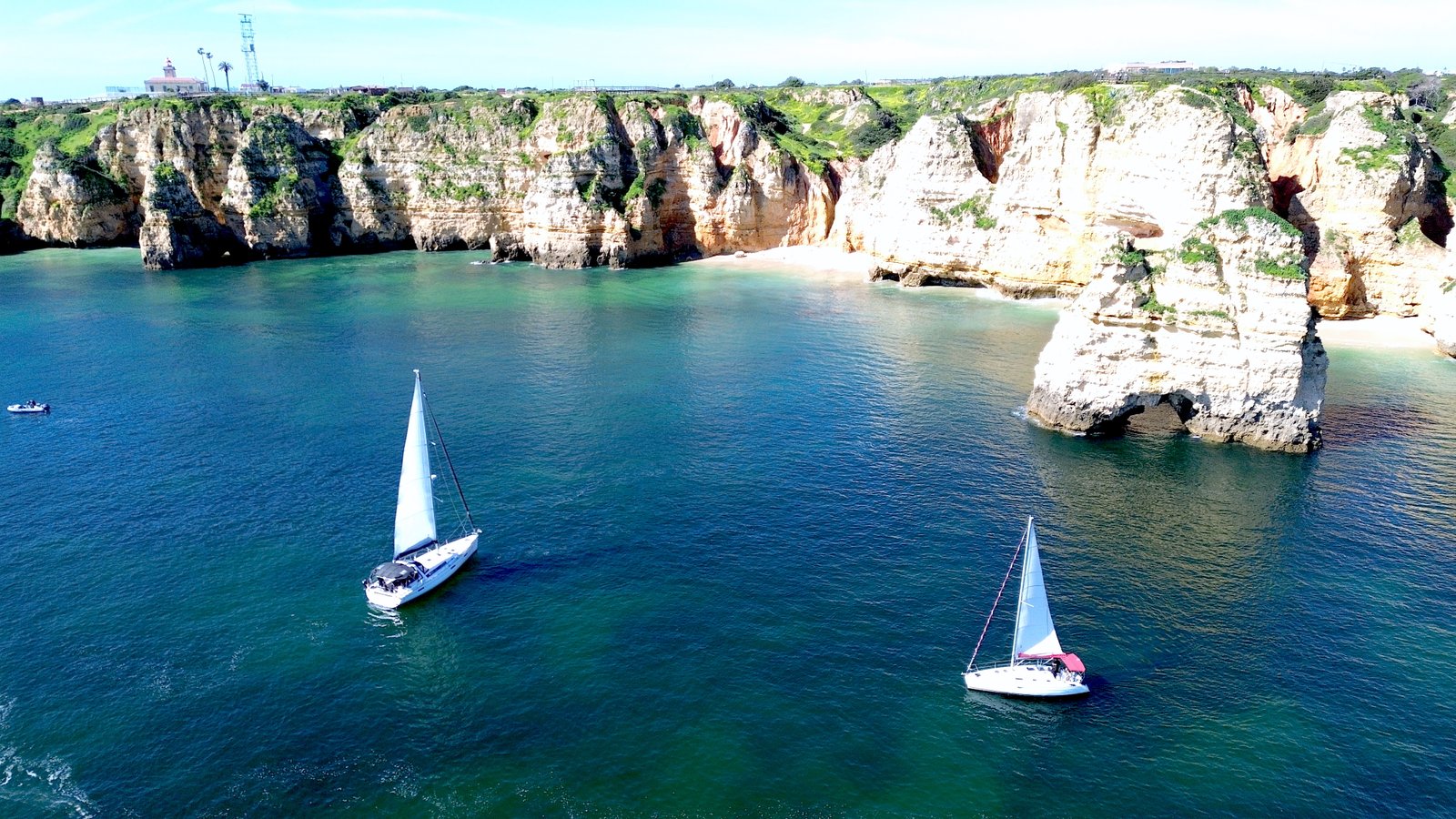 Luxury sailing boat tours Lagos Portugal